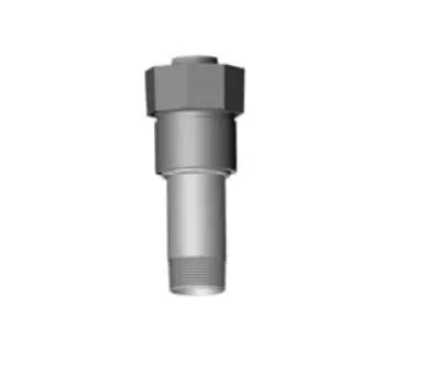 GEORG FISCHER CENTRAL PLASTICS 6.60758E+11 3/4 in. Male x IPS Compression Steel Adapter