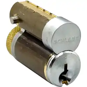 SCHLAGE LOCK 23-030-1246-626 Full Size Interchangeable Core (FSIC) Satin Chrome