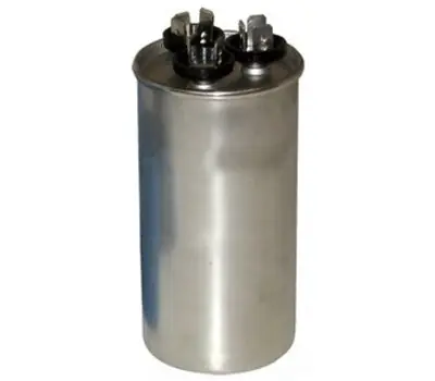 MARS 12127 45/6 MFD 440V Dual Section Round Motor Run Capacitor