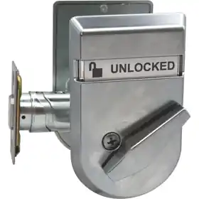 Schlage Lock B572-626 OS-OCC IS-LOC Occupancy Indicator Coin Turn x T-Turn Deadbolt