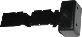 ADAMS RITE 41-0801-01 End Cap Black Plastic with Dogging for 8400 8500 8600 Series