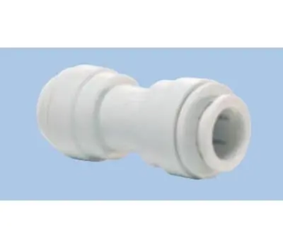 JOHN GUEST PP0412WP 3/8 in. Push-to-Connect Polypropylene Union Connector