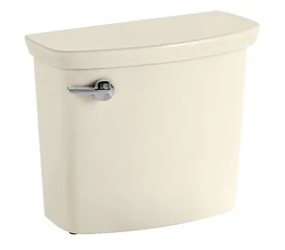 American Standard 4385A.104.222 VorMax 1.28 GPF Siphon Jet Left Lever Toilet Tank, Linen
