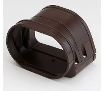 RectorSeal 84369 Fortress 4-1/2 in. PVC Flexible Elbow Adapter