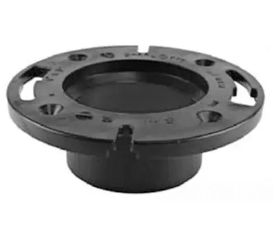 Charlotte Pipe ABS008000800 4 x 4 in. ABS Closet Flange