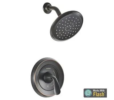 AMERICAN TU186.501.278 Fluent 2.5 GPM Shower Trim Kit with Pressure Balance Cartridge