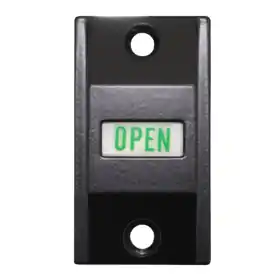 ADAMS RITE 4089-00-119 Exit Indicator and Sign Power 1-3/4 in Door