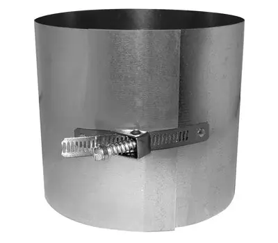 SOUTHWARK METAL 106512 12 in. Galvanized Steel Gear Clamp Draw Band