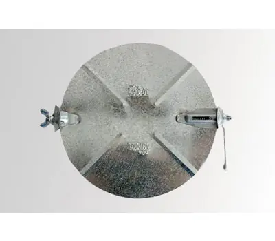 MIAMI TECH DA06 6 in. Galvanized Steel Manual Damper Assembly Kit