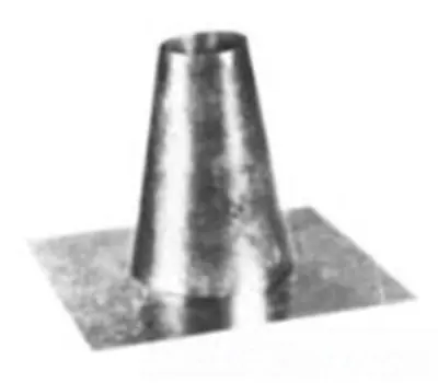 American Metal Products 6EFT 6 in. Galvanized Steel Tall Cone Flashing