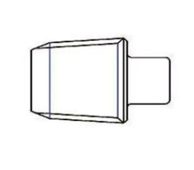 Cambridge Brass 98-A6 1-1/2 in. AWWA/CC Cast Brass Square Head Tapping Plug