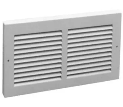 HART & COOLEY 6741406W 14 x 6 in. Baseboard Return Air Grille, Bright White