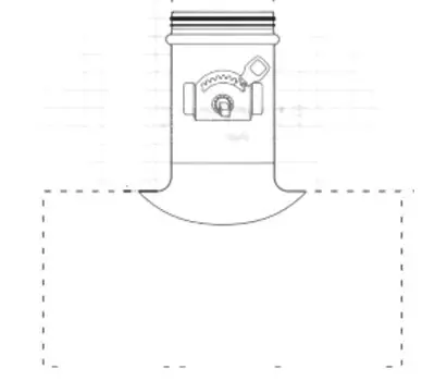SOUTHERNTIER CUSTOM FABRICATORS SCF14GDSTD22 14 in. 22 Gauge Galvanized 90-Degree Gasket Saddle Tap with 22 in. Damper