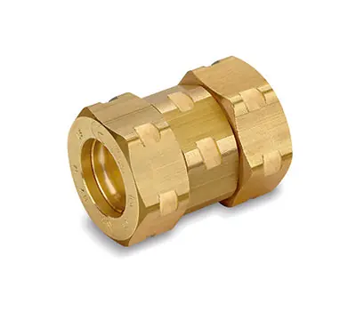 Gastite XR3CPL-32-4 FlashShield 2 in. Brass Coupling