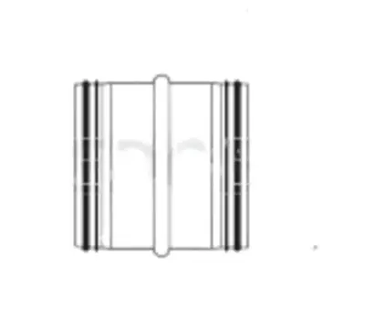 SouthernTier Custom Fabricators 30GPC Edge 30 in. Gasket Pipe Coupling