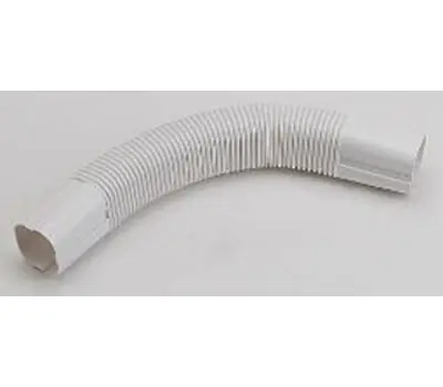 RectorSeal 86108 SlimDuct SF-100-800-W 3-3/4 in. PVC Flexible Elbow