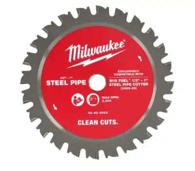 MILWAUKEE 48-40-4062 1/2 to 1 in. Steel Pipe Cutting Blade