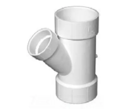 CHARLOTTE PIPE PVC006014400 10 in. Hub x 10 in. Hub x 8 in. Hub