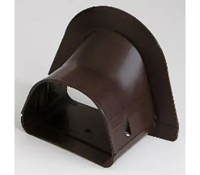 RECTORSEAL 84374 Fortress 4-1/2 in. PVC Soffit Inlet, Brown