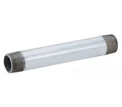 Matco-Norca NG0718 1-1/2 x 18 In. Galvanized Steel Welded Pre-Cut Nipple Lead Free