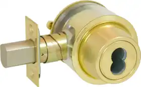 Schlage Lock B560-B-605 Deadbolt Single Cylinder SFIC Prep Less Core Triple Option Adjustable Backset