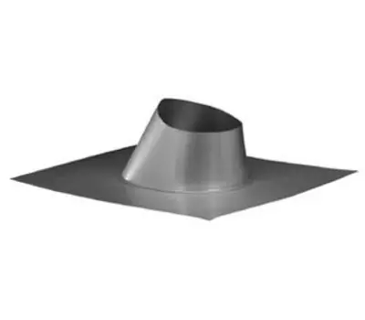HART & COOLEY 6RFA 6 in. Galvanized Steel Adjustable Round B-Vent Roof Flashing