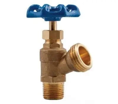 WATTS LFBD-2C 3/4 in. Male x 3/4 in. Male Hose Thread Brass Boiler Drain Shutoff