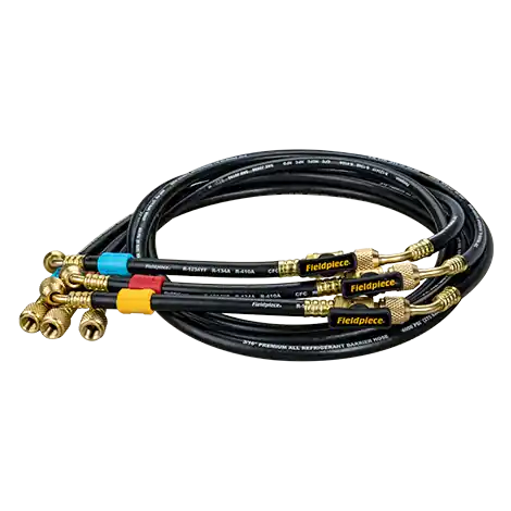 FIELDPIECE HR3XB 1/4 x 8 in. Ball Valve Extension Set, Pack of 3