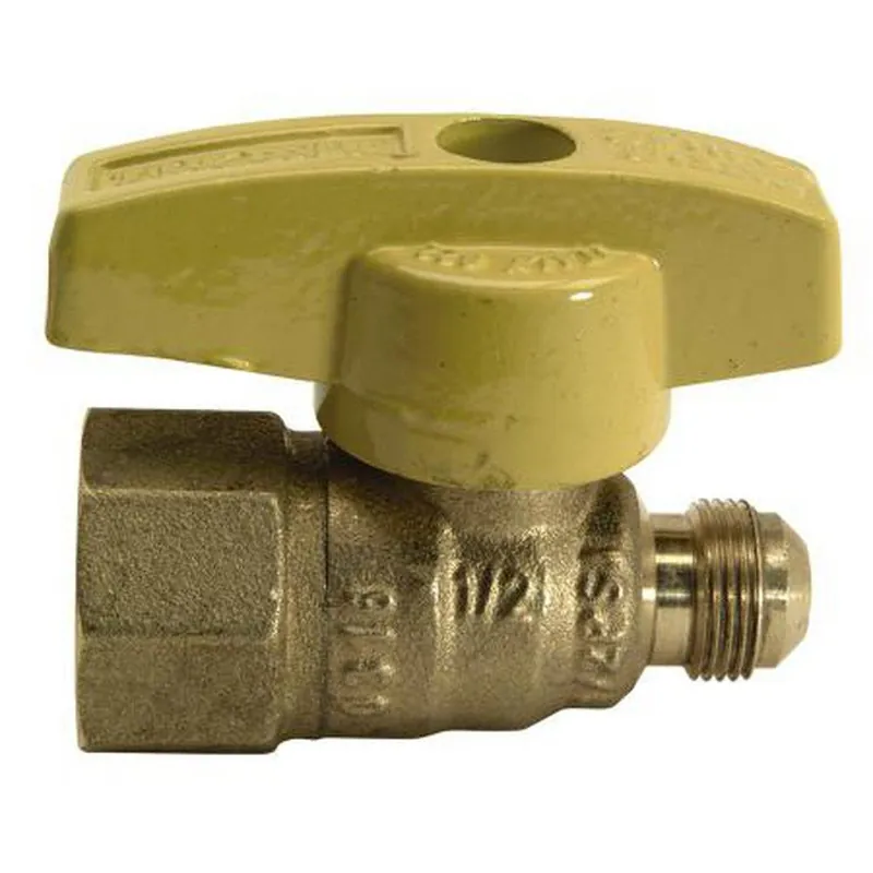Brasscraft TBV10-12 5/8 Flare x 3/4 in. Female Forged Brass Gas Ball Valve