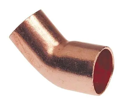 ACR Tubing 039923311900 1/2 in. OD Fitting x Sweat Wrot Copper 45-Degree Street Elbow