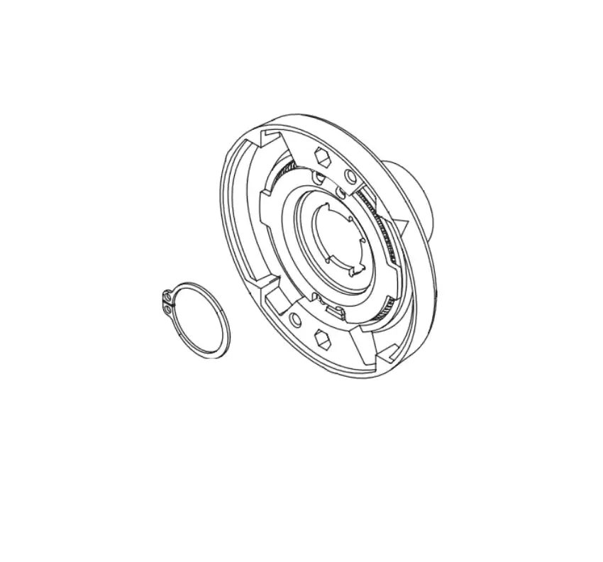 Falcon Lock Q330-271 Inside Lever Spring Cage T Series