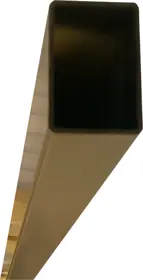 VON DUPRIN 4954-695-7FT-2IN Steel Mullion 7ft 2in 2in x 3in