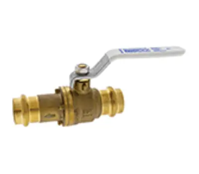 NIBCO PRESS SYSTEM PC-FP-485-LF Press x Press Brass In-Line Check Ball Valve Box of 6