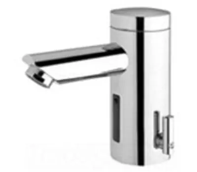 Sloan Valve EAF250ISM Optima 0.5 GPM Battery-Powered Integral Spout Temperature Mixer Faucet