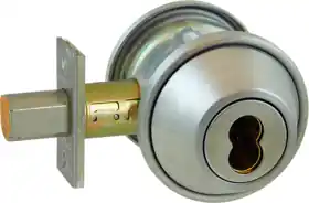 SCHLAGE DB2000-SCT-626-SFIC Grade 2 Deadbolt Single Cylinder SFIC Small Format IC Prep