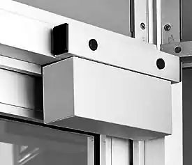Securitron DC-62BK Dress Cover for M62 Magnalock Black Anodized