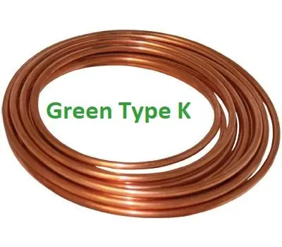 COPPER TUBING 30074870 1-1/4 in. x 100 ft. Type K Soft Copper Tubing Coil