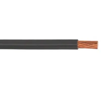 Copper THHN-6-BLK-19STR-CU-500R Wire 6 AWG 500 ft Spool