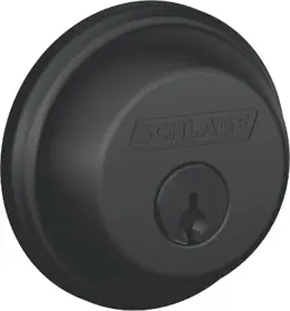 Schlage Lock B60N-622 12-287 Deadbolt Single Cylinder Grade 1 5-Pin C Keyway KA4 Triple Option Adjustable Backset