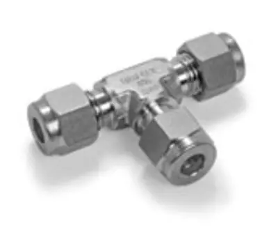 LET-LOK 3001710 3/8 in. Compression x Compression x Compression 316 Stainless Steel Union Tee