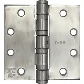 IVES 5BB1HW 4.5X4.5 630 NRP Hinge Heavy Weight Full Mortise Non-Removable Pin