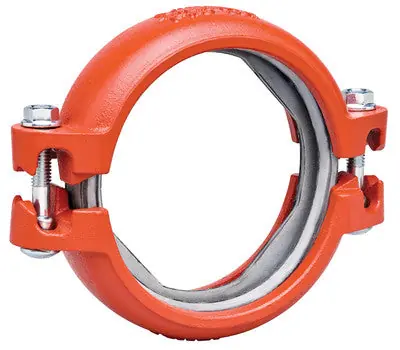 Victaulic C01209VPE0 Firelock 1-1/4 in. Ductile Iron Installation-Ready Rigid Coupling