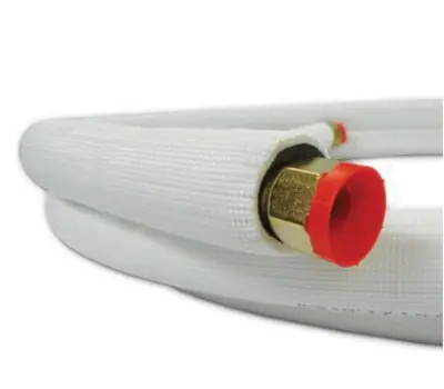 JMF COMPANY DL06080850H EZ-Pull 3/8 x 1/2 in. x 50 ft. Copper Line Set with Flare Nut, 1/2 in. Insulation