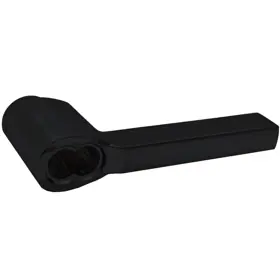 Schlage Lock LP SFIC 622 LAT Latitude SFIC Lever Matte Black