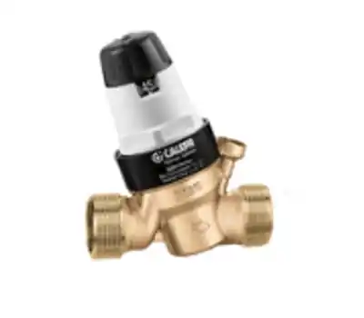 Caleffi NA535851HA Brass Pressure Reducing Valve Body with Gauge