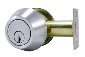 Design Hardware D2-S-26D Deadbolt with Inside Thumbturn G2 Satin Chrome