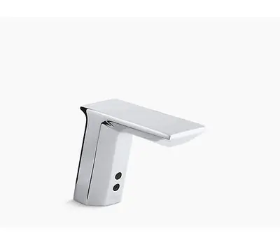 KOHLER K-13469-CP Touchless 4.187 in. 0.5 GPM 1-Hole AC Powered Commercial Bathroom Sink Faucet