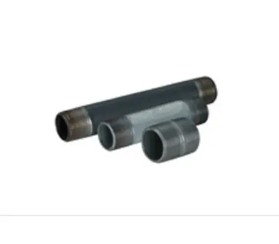 MATCO-NORCA ZNB06612 1-1/4 x 6-1/2 in. Black Steel Nipple