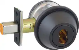 SCHLAGE DB2000-SCT-613-SFIC Grade 2 Deadbolt Single Cylinder SFIC Small Format IC Prep