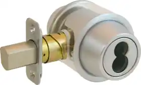 SCHLAGE LOCK B562-J-626 Deadbolt Double Cylinder FSIC Prep Less Core Triple Option Adjustable Backset